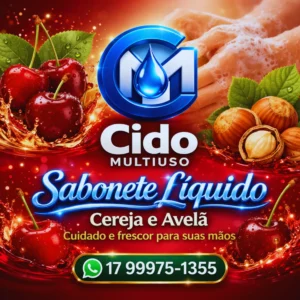 Sabonete Líquido Cereja e Avelã