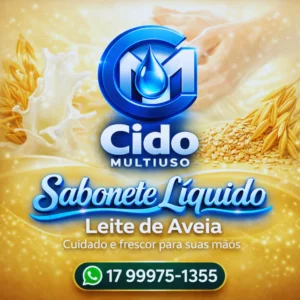 Sabonete Líquido Leite de Aveia